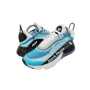 Nike Air Max 2090 Laser Blue CT1091-400 Men's Size 9 White Running Shoe